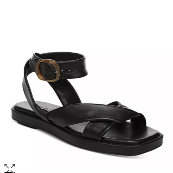 Vince Shoes - Vince “Reza” sandal in Black Size 39.5 / US 9 -9.5
